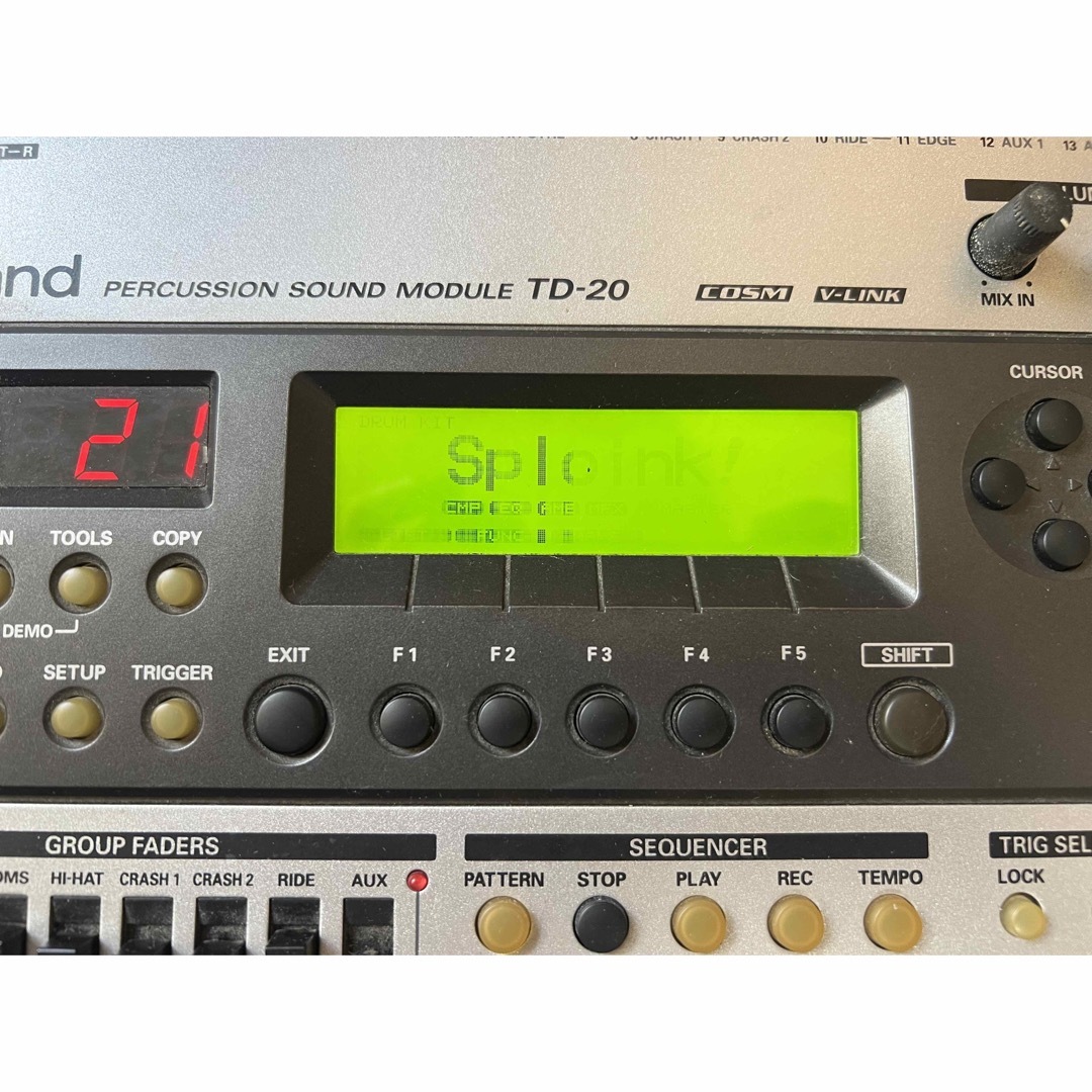 Roland TD-20 電子ドラム V-drums モジュール module Roland TD-20 電子ドラム V-drums モジュール module