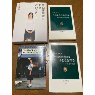 性犯罪被害　関連　本　4冊セット(人文/社会)