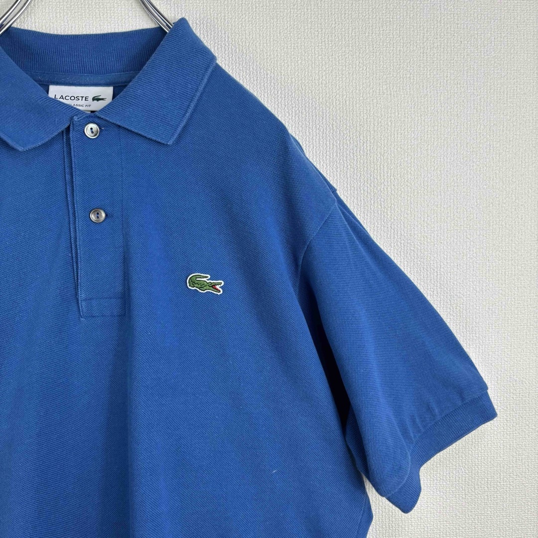 LACOSTE(ラコステ)のラコステ　LACOSTE Classic fit ポロシャツ　3 S〜M ブルー メンズのトップス(ポロシャツ)の商品写真