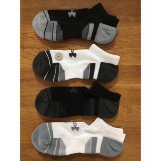 新品アンダーアーマーUNDER ARMOUR メンズソックス4足セット1239