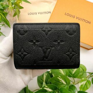 ルイヴィトン(LOUIS VUITTON)のルイヴィトン　折り財布　ポルトフォイユクレア　ノワール　ブラック　アンプラント(財布)