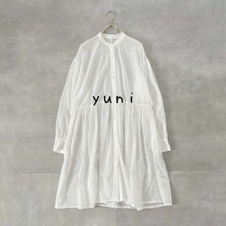 ユニ(yuni)のユニ　強撚塩縮コットンペプラムギャザーブラウス(シャツ/ブラウス(長袖/七分))