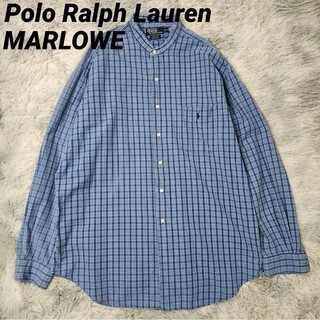 ポロラルフローレン(POLO RALPH LAUREN)のPolo Ralph Lauren MARLOWE ノーカラー チェックシャツ(シャツ)
