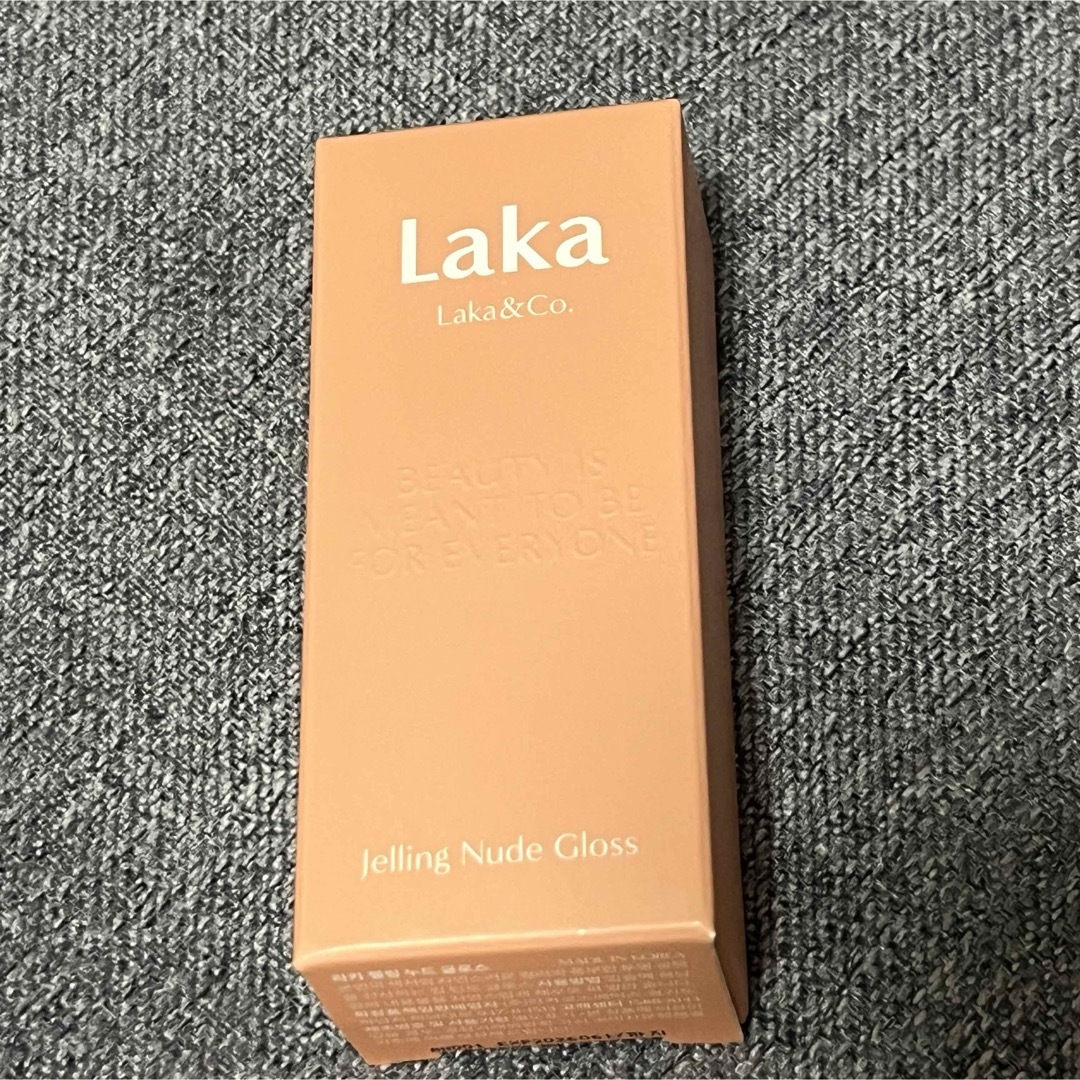 Laka　ジェリーイングヌードグロス　309 ラカ　ハートリング コスメ/美容のベースメイク/化粧品(リップグロス)の商品写真