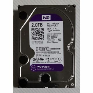 ウェスタンデジタル(Western Digital)のDIGA 2TB増量修理交換用HDD DMR-BRT, BWT, BZT各品番用(ブルーレイレコーダー)