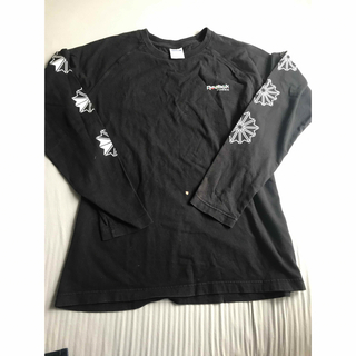 リーボッククラシック(Reebok CLASSIC)のリーボック　reebox classic 長袖Tシャツ　ブラック XO(Tシャツ/カットソー(七分/長袖))