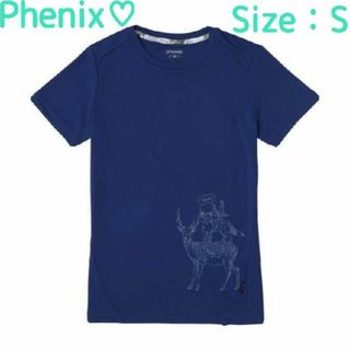 phenix - 【新品未使用】phenix♡半袖Tシャツ ブルー  レディース