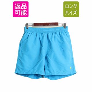 ラルフローレン(Ralph Lauren)の90s ポロ ラルフローレン ナイロン ショートパンツ メンズ M 90年代 オールド スイム ショーツ サーフ 海パン 短パン 半パン ワンポイント(ショートパンツ)