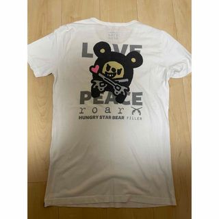 roar  バックプリント　Tシャツ Sサイズ(Tシャツ/カットソー(半袖/袖なし))