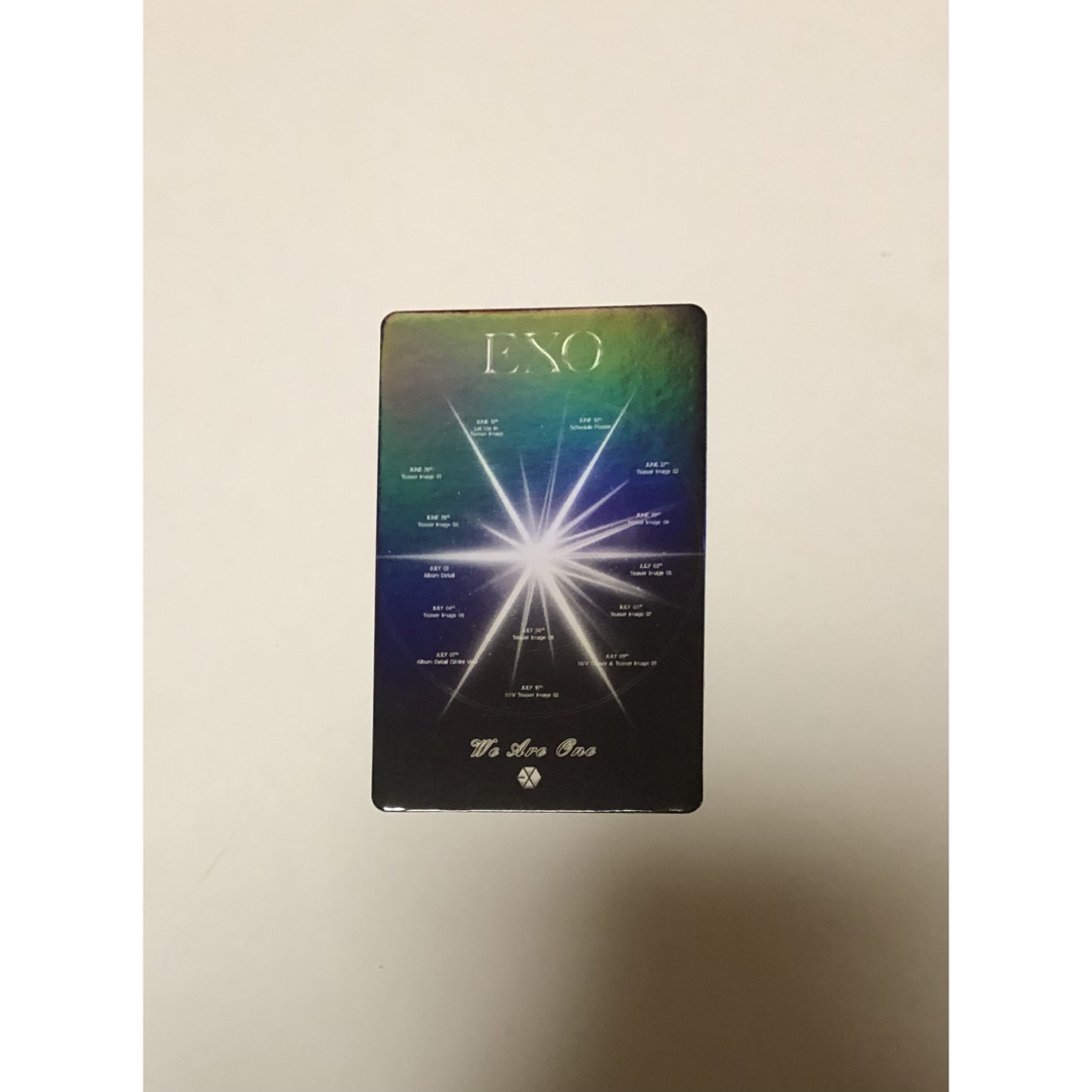 EXO ディオ　フォトカード セット EXIST ① エンタメ/ホビーのタレントグッズ(アイドルグッズ)の商品写真
