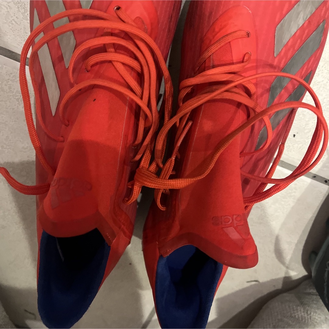 adidas - adidas アディダスX18.2 HGソール 1度使用のみ サイズ adidas - adidas アディダスX18.2 HGソール 1度使用のみ サイズ