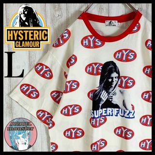 ヒステリックグラマー(HYSTERIC GLAMOUR)の【超絶人気モデル】ヒステリックグラマー ヒスガール 入手困難 リンガーシャツ(Tシャツ/カットソー(半袖/袖なし))