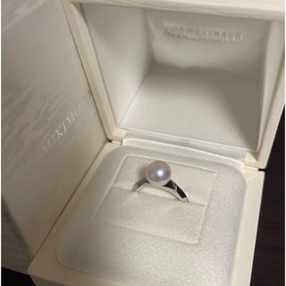 MIKIMOTO - 【超美品】ミキモトパールイヤリング 8.4mm pt950 14号