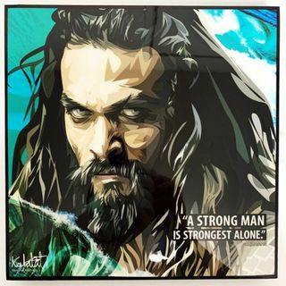 AQUAMAN アクアマン / 大人気ポップアートパネル 壁掛けインテリア雑貨(絵画/タペストリー)