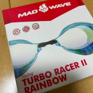 Madwave Turbo Racer II ゴーグル 水泳（Rainbow）(その他)