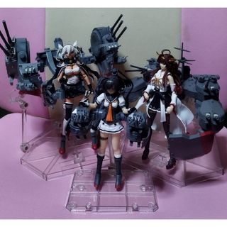 バンダイ(BANDAI)のバンダイ アーマーガールズプロジェクト 艦隊これくしょん 武蔵改＆金剛改二＆秋月(アニメ/ゲーム)