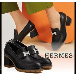 Hermes - モカシン エルメス パンプス 39 フォック60 HERMES エルメスシューズ