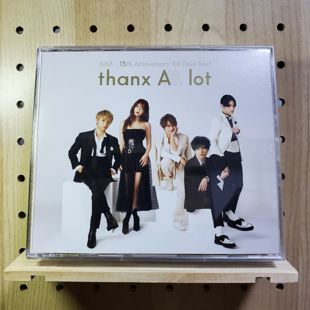 AAA 15th Anniversary All Time Best-thanx エンタメ/ホビーのCD(ポップス/ロック(邦楽))の商品写真