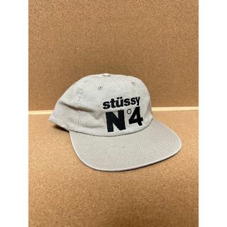 STUSSY - Stussy No.4 ベージュカラー ロープロキャップ