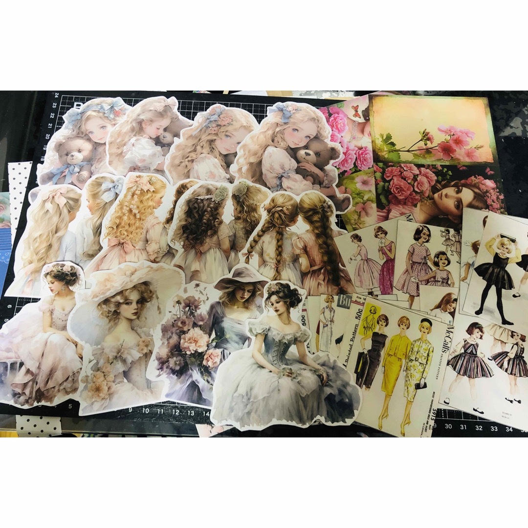 おすそ分け綺麗めファイル ハンドメイドの文具/ステーショナリー(その他)の商品写真