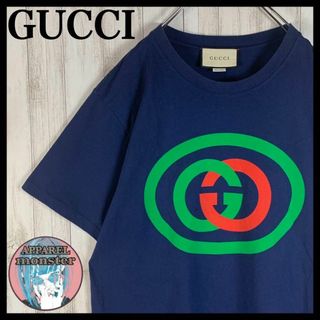 【超希少モデル】GUCCI グッチ インターロッキング センターロゴ Tシャツ