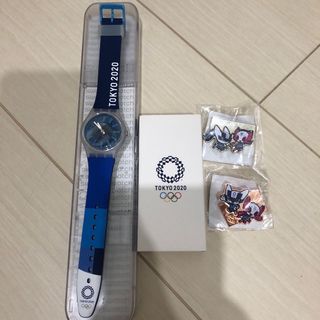 swatch Tokyo2020 PinBadge 非売品 field cast