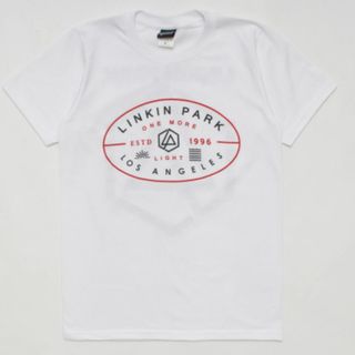 新品 リンキンパーク  ロック Tシャツ agt-0285/S～XL　ホワイト(Tシャツ/カットソー(半袖/袖なし))