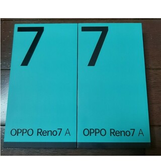 oppo Reno7 A 2台セット(スマートフォン本体)