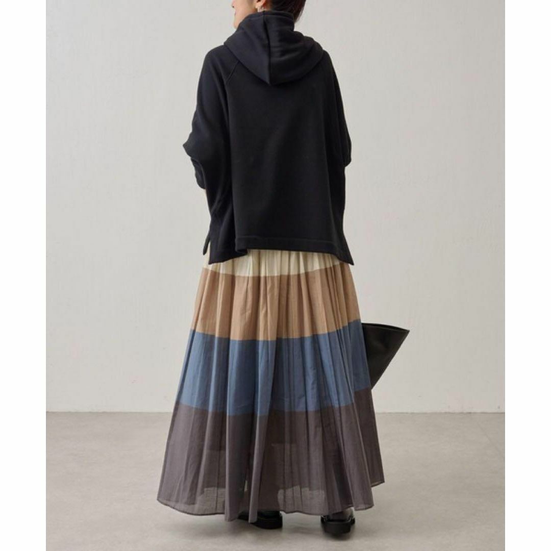 BEARDSLEY(ビアズリー)の美品　ビアズリー パネルボーダースカート レディースのスカート(ロングスカート)の商品写真