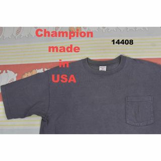 チャンピオン(Champion)のチャンピオン ポケットT ｔ14408 USA製 綿100％ EXヘビージャージ(Tシャツ/カットソー(半袖/袖なし))