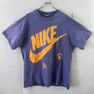 ナイキ(NIKE)の80 〜 90s NIKE ナイキ 銀タグ ビッグ プリント XL スウォッシュ(Tシャツ/カットソー(半袖/袖なし))