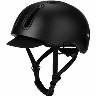 【大人用 L】 ヘルメット スケボー 自転車 サイクリングBMX 軽量 黒(ウエア)