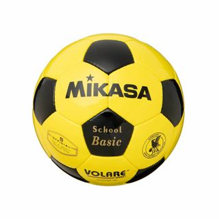 【色: イエロー/ブラック】ミカサ(MIKASA) サッカーボール 検定球 5号(その他)