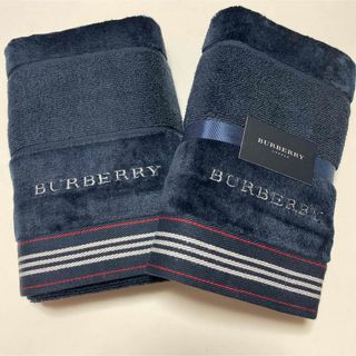 BURBERRY - バーバリーフェイスタオル2枚セット