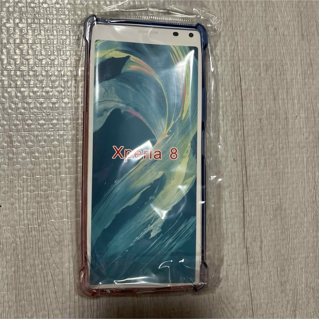 Xperia 8 ケース カバー ソフトケース tpu blpk スマホ/家電/カメラのスマホアクセサリー(Androidケース)の商品写真