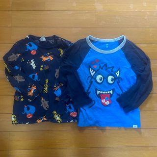 男の子　長袖Tシャツ　2，3歳用(Tシャツ/カットソー)