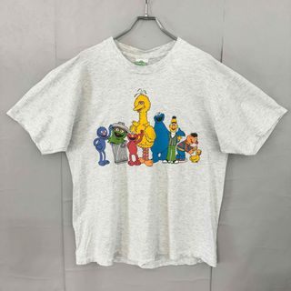 SESAME STREET - セサミストリート プリント Tシャツ 半袖 ビッグプリント L アメリカ製