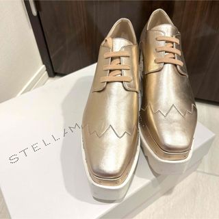 ステラマッカートニー(Stella McCartney)の新品未使用 ステラマッカートニー エリス ゴールド(スニーカー)