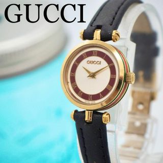 575【美品】GUCCI グッチ時計　レディース腕時計　シェリーライン　希少