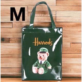 ハロッズ(Harrods)のHARRODS ハロッズ トートバッグ  Ｍ　ショッピングバッグ(トートバッグ)