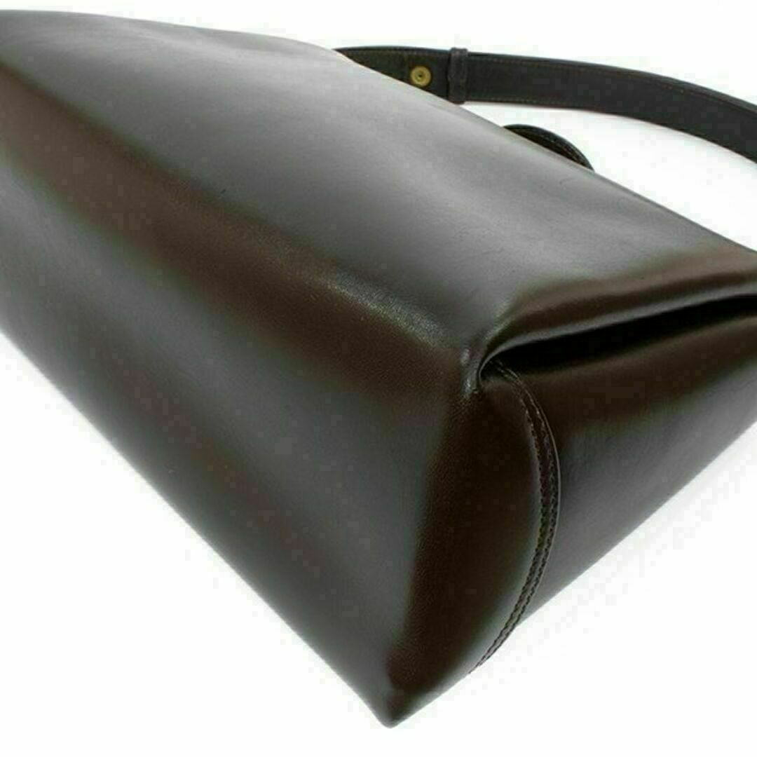 Gucci(グッチ)の【全額返金保証・送料無料】オールドグッチのハンドバッグ・正規品・オールレザー レディースのバッグ(ハンドバッグ)の商品写真