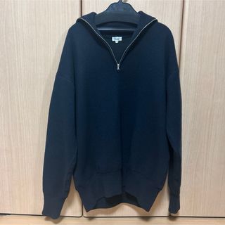 【美品】scye サイ　ハーフジップニット　トップス