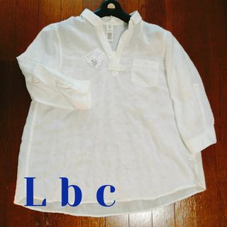 エルビーシー(Lbc)のLBC　ロールアップシャツ　ブラウス　七分袖(シャツ/ブラウス(長袖/七分))
