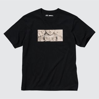 UNIQLO - ユニクロ  進撃の巨人 リヴァイ Tシャツ Sサイズ