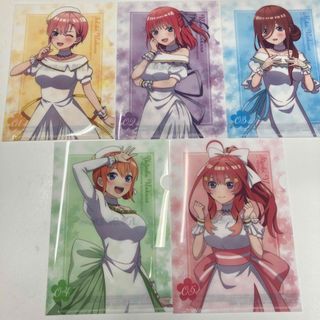 五等分の花嫁 オリジナルA5クリアファイル全5種 セブンイレブン 新品(クリアファイル)