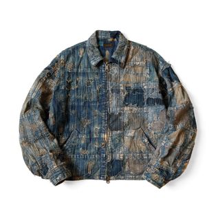 キャピタル(KAPITAL)の新品❣️キャピタル 襤褸 BORO T-Backドリズラー JKT 最大サイズ4(Gジャン/デニムジャケット)