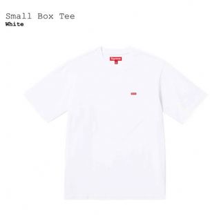 シュプリーム(Supreme)のSupreme small box tee White 白 Lサイズ(Tシャツ/カットソー(半袖/袖なし))