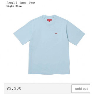 シュプリーム(Supreme)のSupreme Small Box Tee  Light Blue XL 水色(Tシャツ/カットソー(半袖/袖なし))