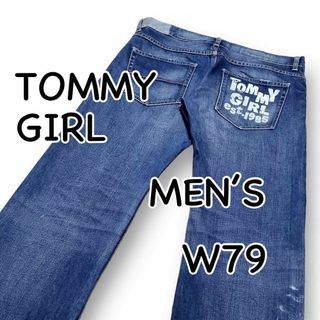 TOMMY GIRL トミーガール ウエスト79cm ストレート ジーンズ