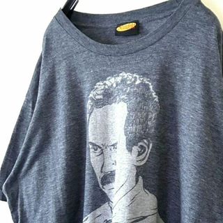 Seinfeld NO SOUP FOR YOU TシャツLネイビー紺色古着(Tシャツ/カットソー(半袖/袖なし))